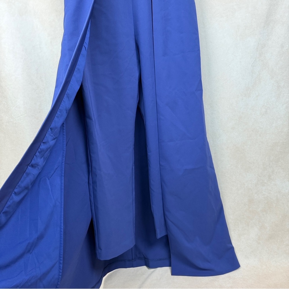 Kay Ungar Demi Walk Thru Sleeveless Jumpsuit in Cobalt blue - Picture 10 of 13
